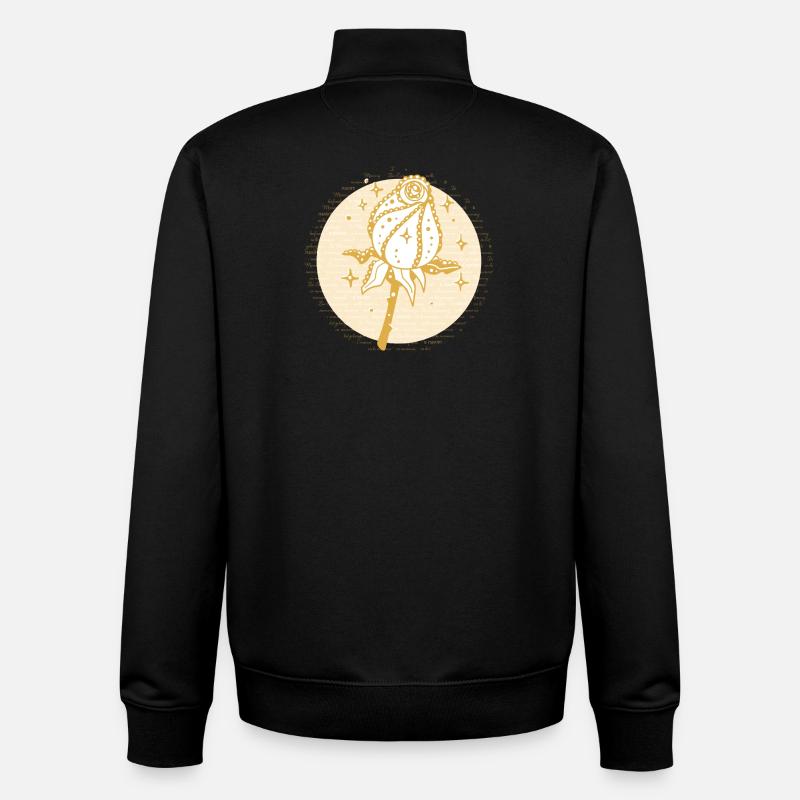 In memory - Unisex Organic Zip Sweatshirt by Stanley/Stella - black