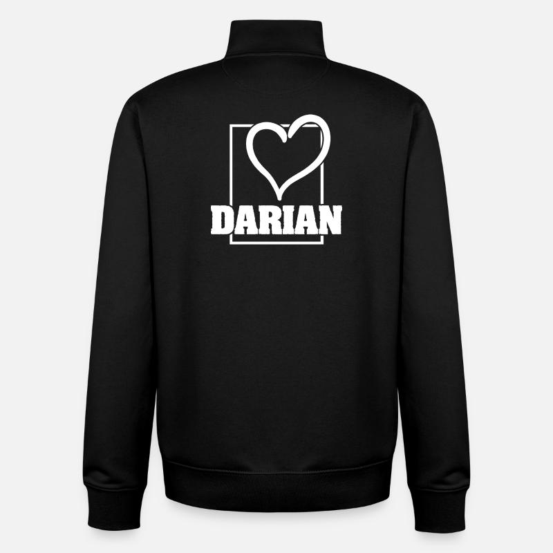 Frau Darian - Unisex Organic Zip Sweatshirt von Stanley/Stella - Schwarz