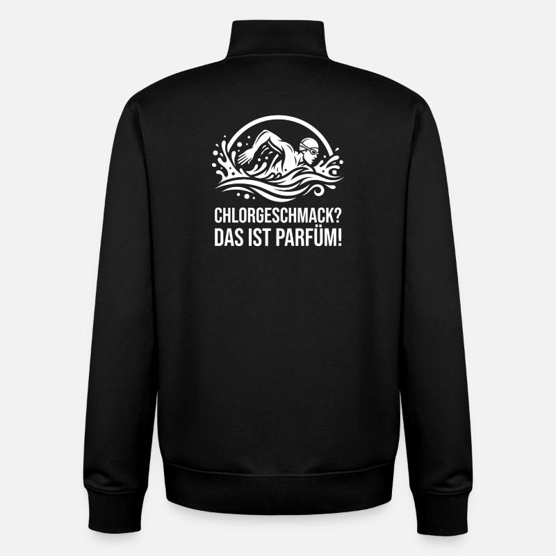 Chlorgeruch – Das ist Parfüm - Unisex Organic Zip Sweatshirt von Stanley/Stella - Schwarz