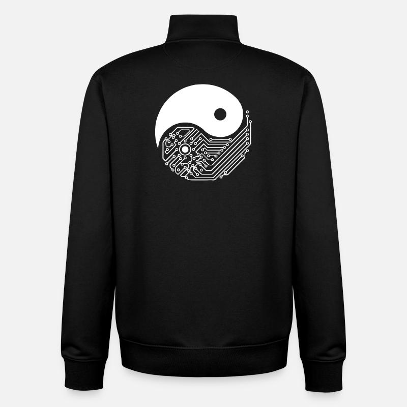 Machine Learning Deep Learning und KI-ML-Ingenieur - Unisex Organic Zip Sweatshirt von Stanley/Stella - Schwarz