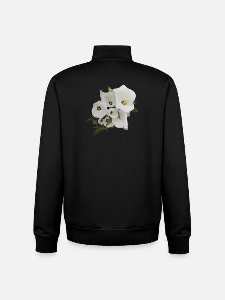 CALLAS BLANCS - Sweat zippé unisexe en coton bio Stanley/Stella - noir