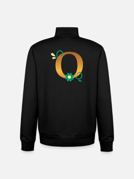 O - Sweat zippé unisexe en coton bio Stanley/Stella - noir