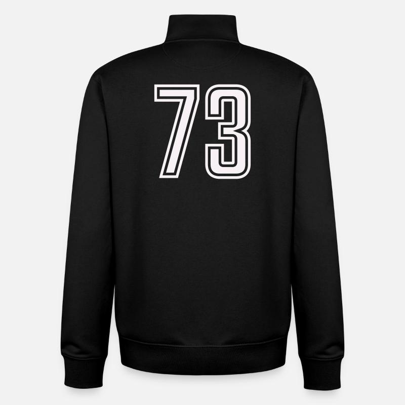 73 - Unisex Organic Zip Sweatshirt von Stanley/Stella - Schwarz