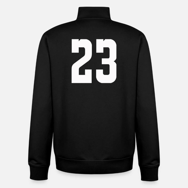 23 - Unisex Organic Zip Sweatshirt von Stanley/Stella - Schwarz