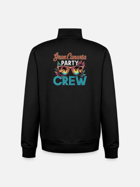 Gran Canaria Crew - Unisex Organic Zip Sweatshirt by Stanley/Stella - black