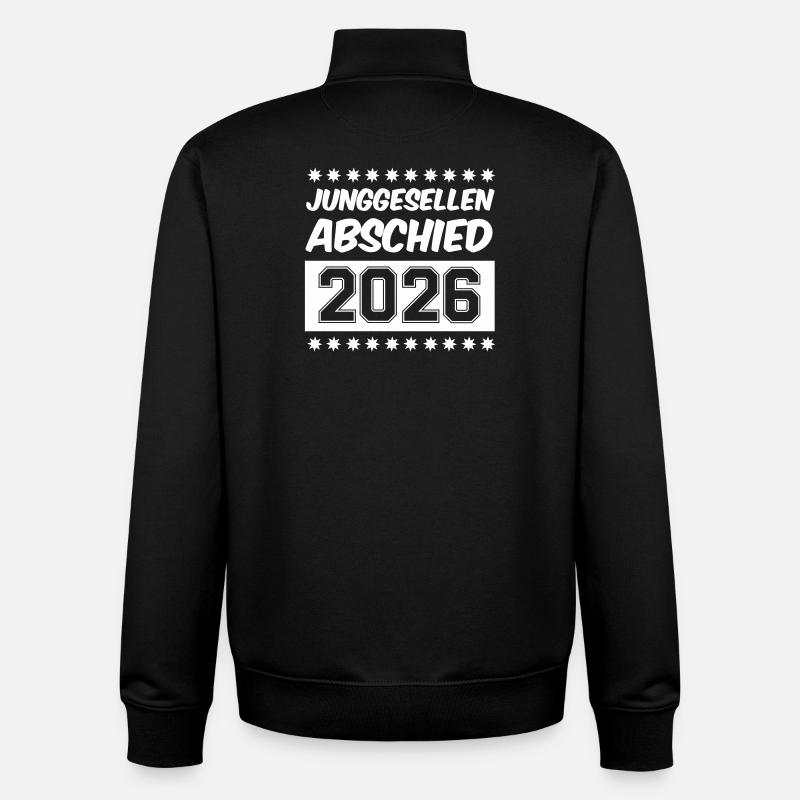 Junggesellinnenabschied 2026 - Unisex Organic Zip Sweatshirt von Stanley/Stella - Schwarz