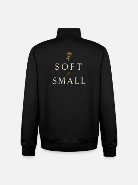 Elegant Feminine Lifestyle, Gentle - Unisex Organic Zip Sweatshirt by Stanley/Stella - black