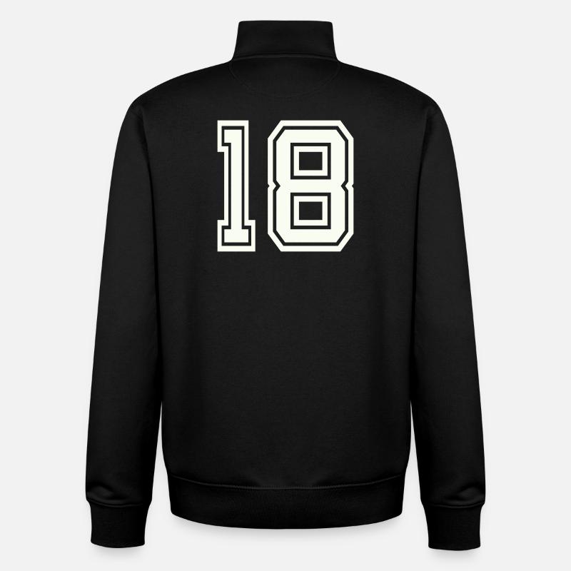 18 - Sweat zippé unisexe en coton bio Stanley/Stella - noir