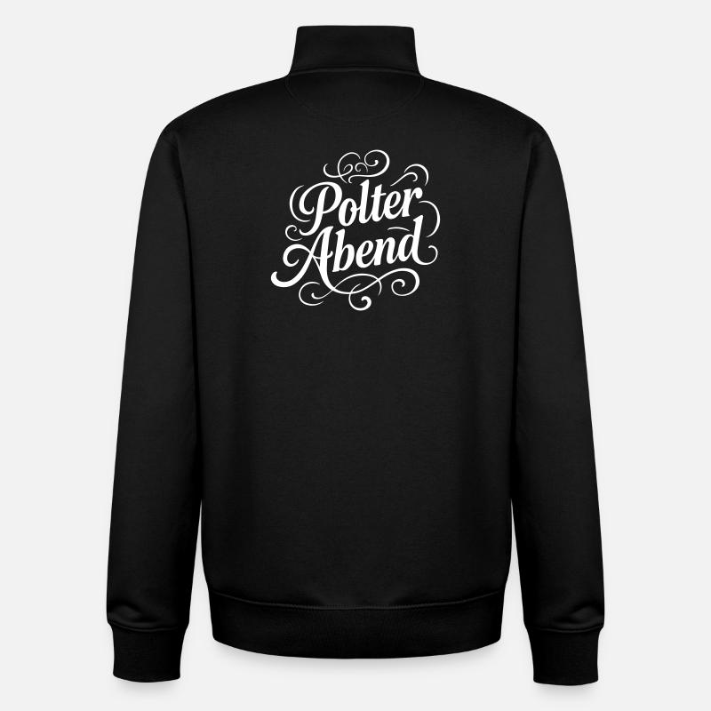 Polterabend Junggesellen - Unisex Organic Zip Sweatshirt von Stanley/Stella - Schwarz