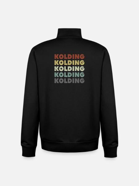 Kolding - Denmark - Denmark - Scandinavia - Unisex Organic Zip Sweatshirt by Stanley/Stella - black