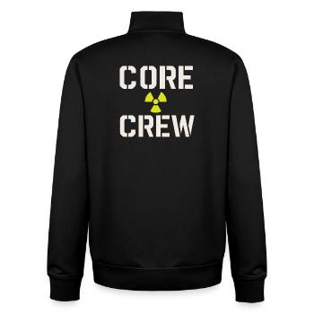 Stolz - Unisex Organic Zip Sweatshirt von Stanley/Stella - Schwarz - Hinten - AI Model Male 185 light (185cm)
