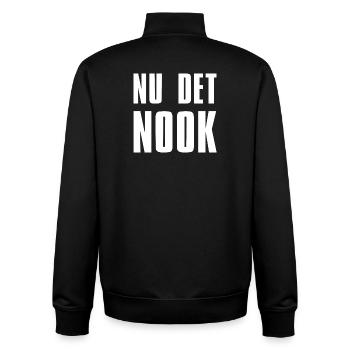 MAINTENANT le Nook Anti USA - Sweat zippé unisexe en coton bio Stanley/Stella - noir - Dos - AI Model Male 185 light (185cm)