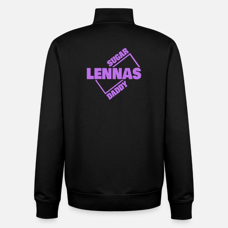 Lennas - Unisex Organic Zip Sweatshirt by Stanley/Stella - black