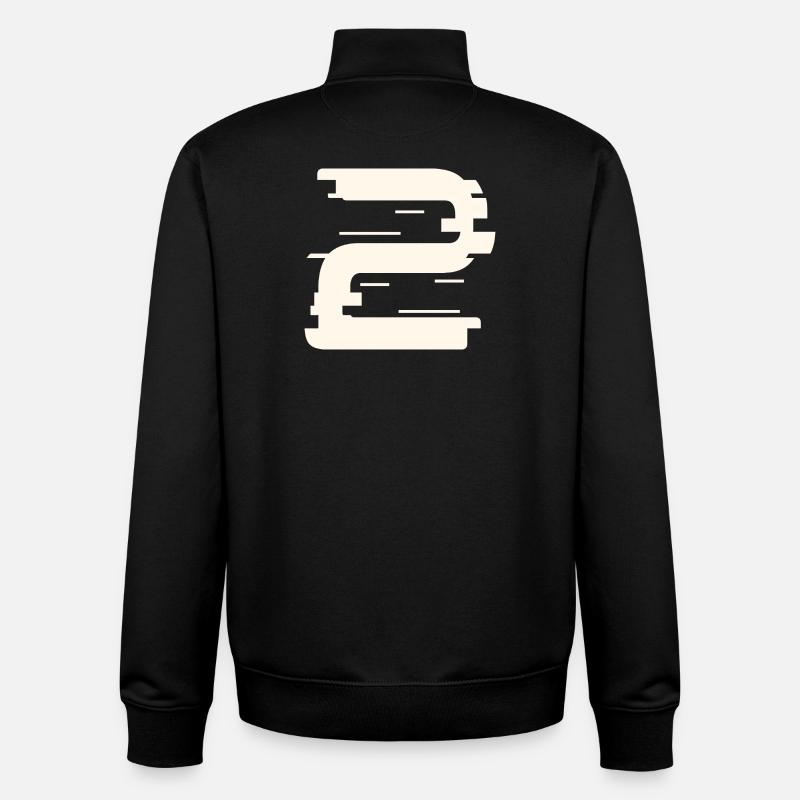 2 - Sweat zippé unisexe en coton bio Stanley/Stella - noir