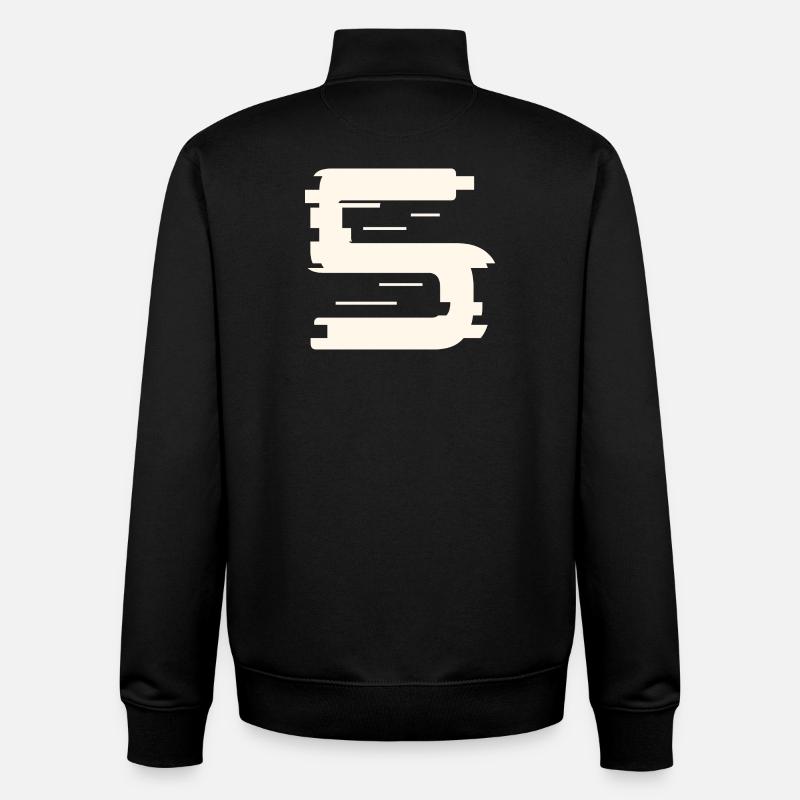 5 - Sweat zippé unisexe en coton bio Stanley/Stella - noir