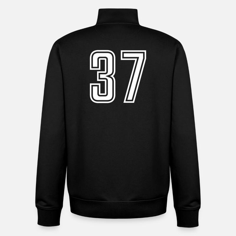 37 - Unisex Organic Zip Sweatshirt von Stanley/Stella - Schwarz
