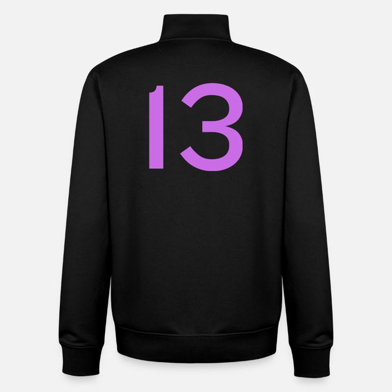 13 - Sweat zippé unisexe en coton bio Stanley/Stella - noir