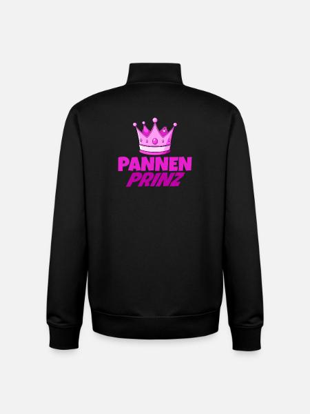 Breakdown Prince – King of Misfortunes - Unisex Organic Zip Sweatshirt by Stanley/Stella - black
