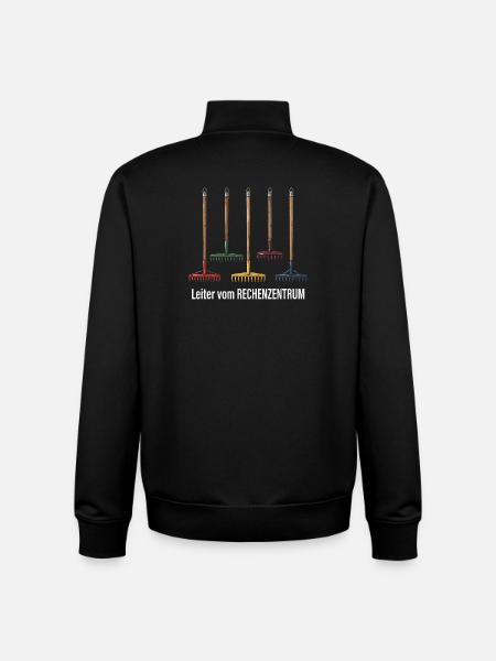 Rechenzentrum Gärtner Garten Gartenarbeit - Unisex Organic Zip Sweatshirt von Stanley/Stella - Schwarz