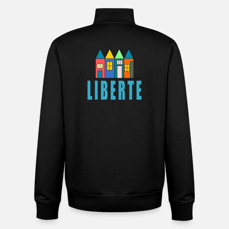 anniversaire. anniversaire décennie. humour. drôle - Sweat zippé unisexe en coton bio Stanley/Stella - noir