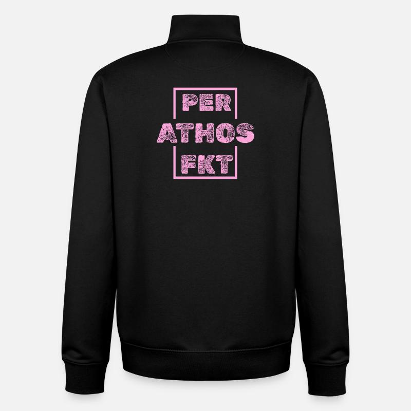 Athos as Athos - Unisex Organic Zip Sweatshirt by Stanley/Stella - black