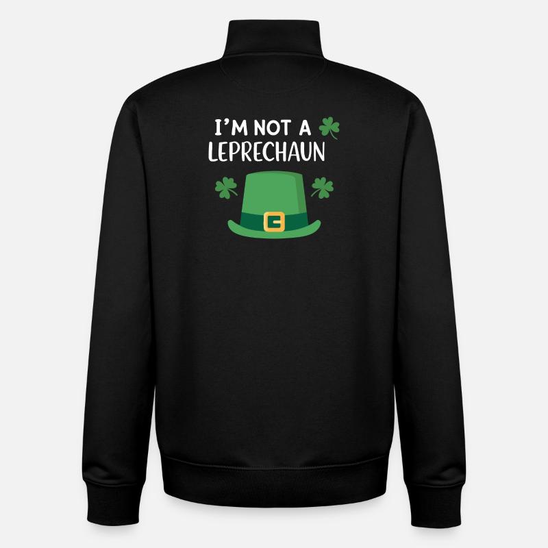 Ich bin kein Kobold - Unisex Organic Zip Sweatshirt von Stanley/Stella - Schwarz