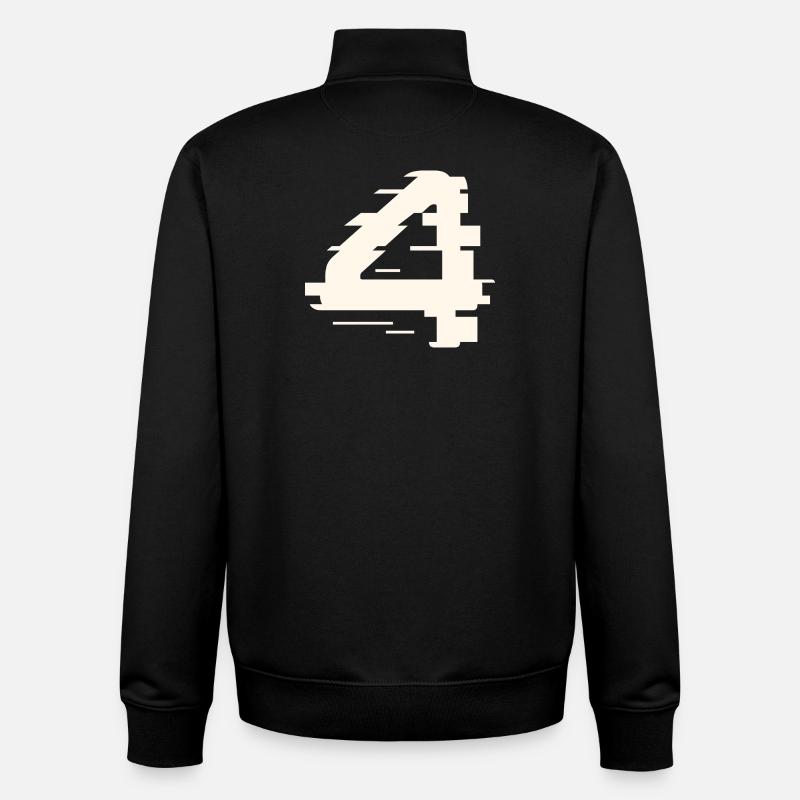 4 - Sweat zippé unisexe en coton bio Stanley/Stella - noir