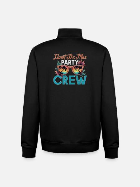 Lloret De Mar Crew - Unisex Organic Zip Sweatshirt von Stanley/Stella - Schwarz
