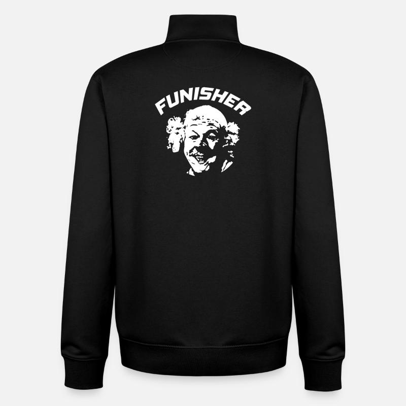 Der Funisher - Unisex Organic Zip Sweatshirt von Stanley/Stella - Schwarz