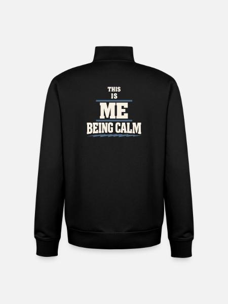 Perimenopause Humor Perimenopause - Unisex Organic Zip Sweatshirt by Stanley/Stella - black