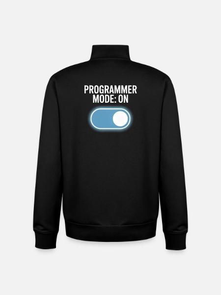 Programmierer – Coding Entwickler & Informatiker - Unisex Organic Zip Sweatshirt von Stanley/Stella - Schwarz