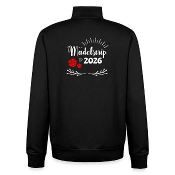 Girls Trip 2026 Girls' Tour Girls' Strip Girls' Strip - Unisex Organic Zip Sweatshirt by Stanley/Stella - black - Back - AI Model Male 185 light (185cm)
