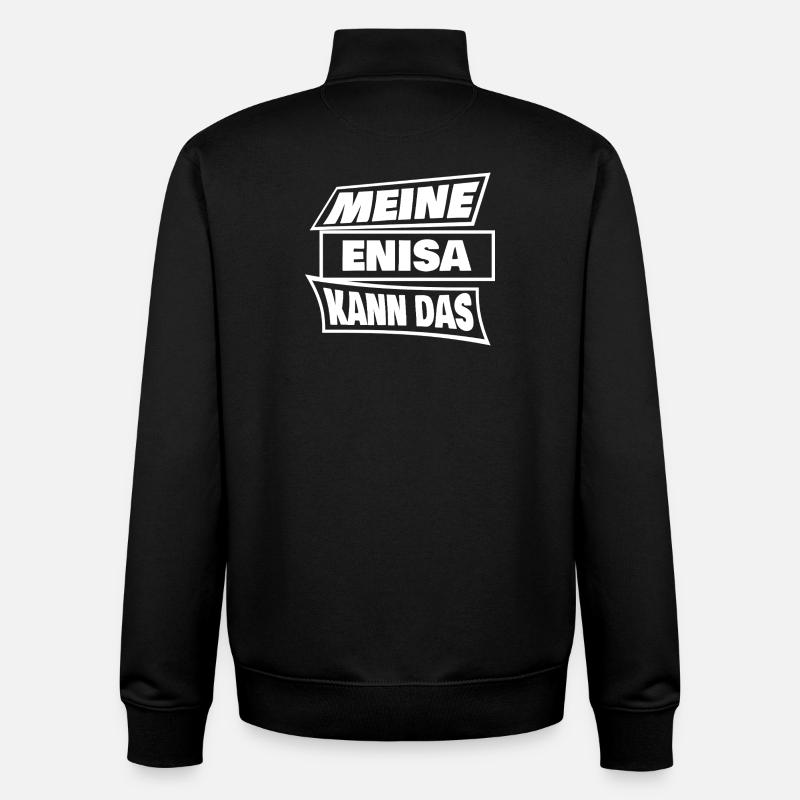 Enisa - Unisex Organic Zip Sweatshirt von Stanley/Stella - Schwarz