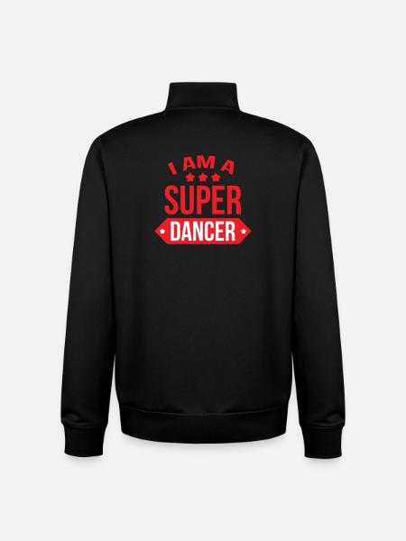 I'm a great dancer - Unisex Organic Zip Sweatshirt by Stanley/Stella - black