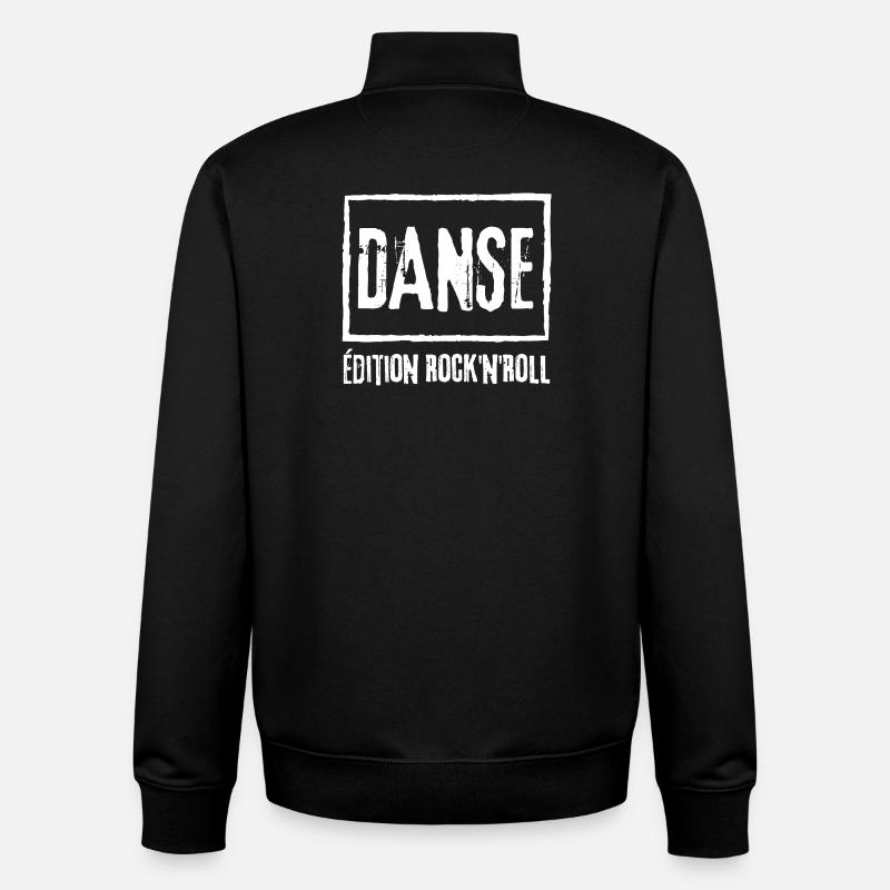 DANCE Rock Edition - Unisex Organic Zip Sweatshirt von Stanley/Stella - Schwarz