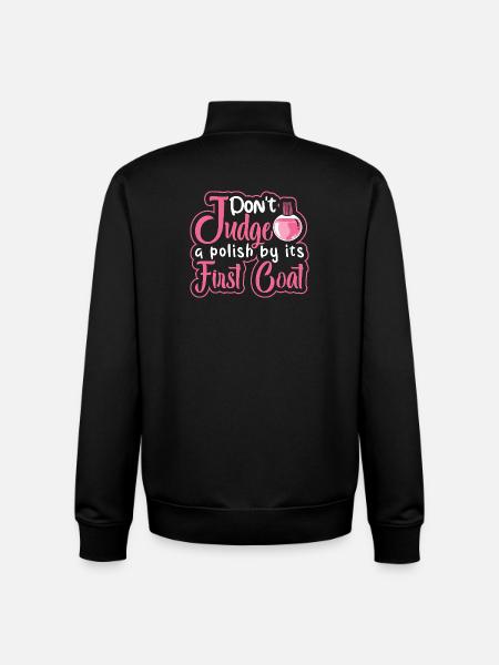 Nageldesigner Nageldesignerin Kosmetik Nagelstudio - Unisex Organic Zip Sweatshirt von Stanley/Stella - Schwarz