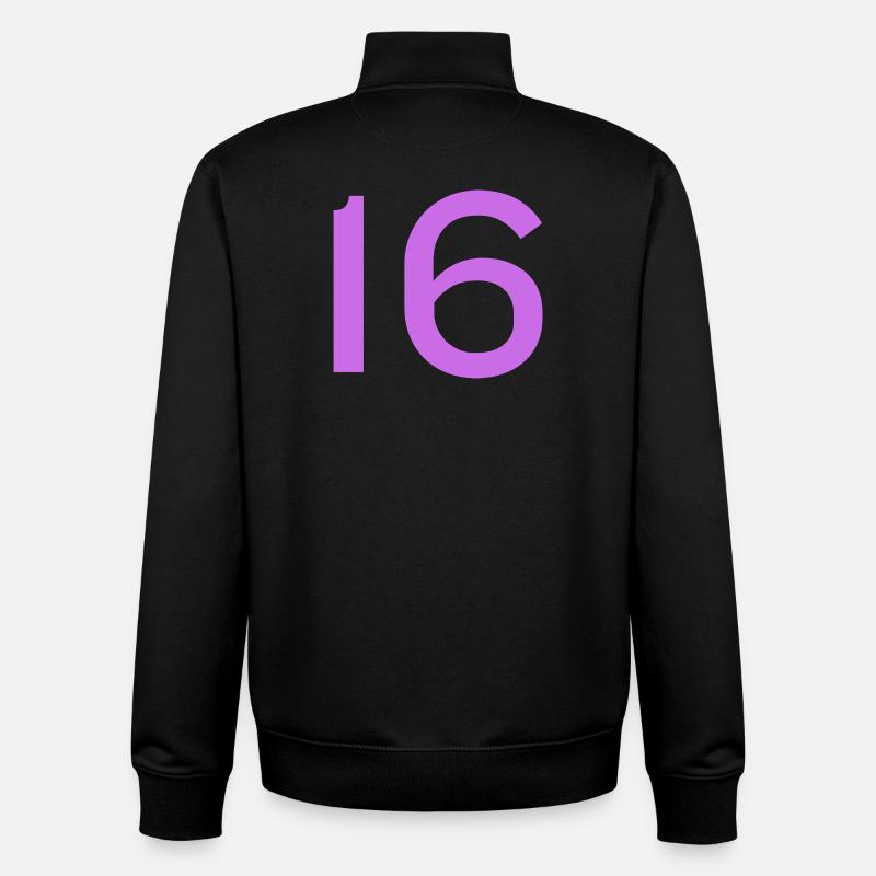 16 - Unisex Organic Zip Sweatshirt von Stanley/Stella - Schwarz