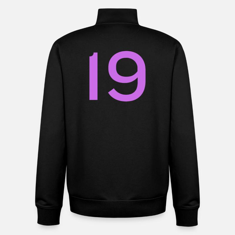 19 - Unisex Organic Zip Sweatshirt by Stanley/Stella - black