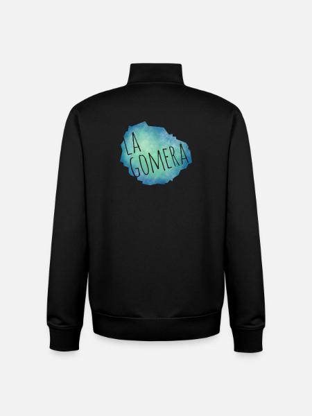 La Gomera - Unisex Organic Zip Sweatshirt von Stanley/Stella - Schwarz