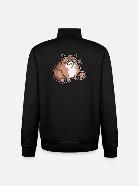 Fauve - Sweat zippé unisexe en coton bio Stanley/Stella - noir