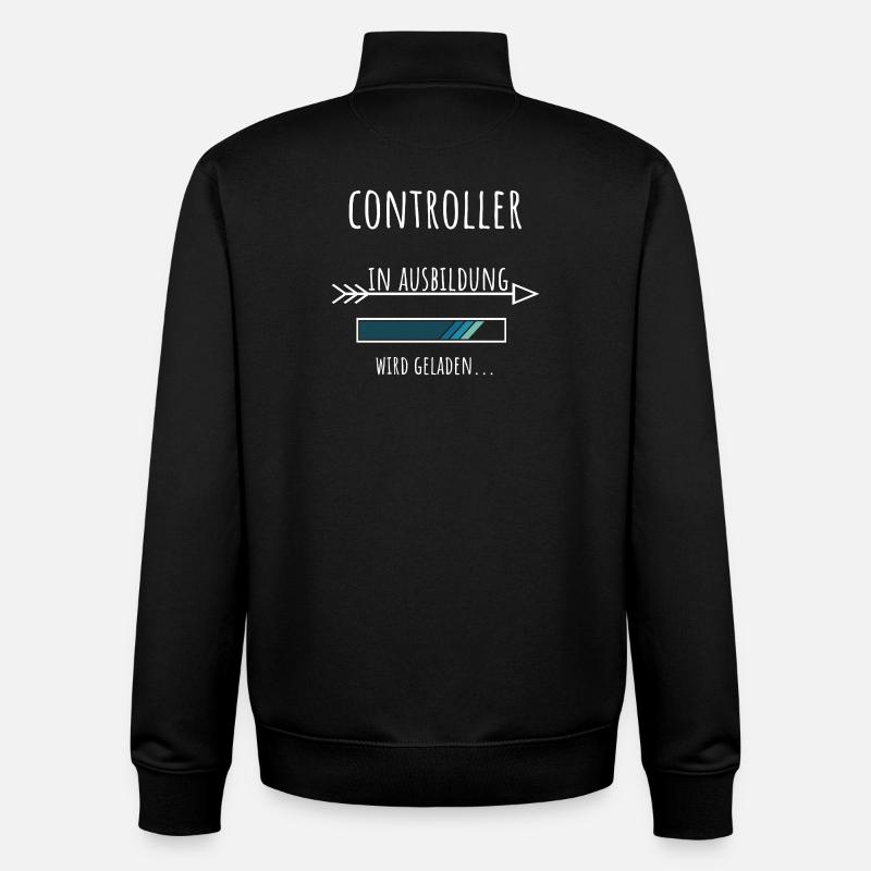 Controlling Studium Beruf Ausbildung Controller - Unisex Organic Zip Sweatshirt von Stanley/Stella - Schwarz