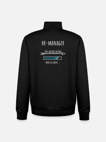 Personalmanagement Beruf Ausbildung HR-Manager - Unisex Organic Zip Sweatshirt von Stanley/Stella - Schwarz