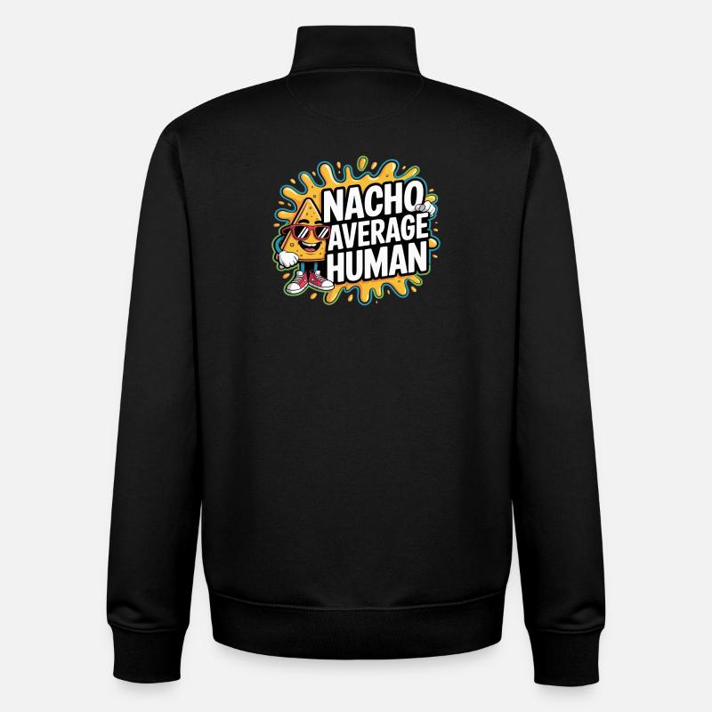 Nacho - Unisex Organic Zip Sweatshirt von Stanley/Stella - Schwarz