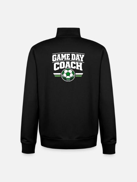 Fußballtraining Jugend-sport-trainer - Unisex Organic Zip Sweatshirt von Stanley/Stella - Schwarz