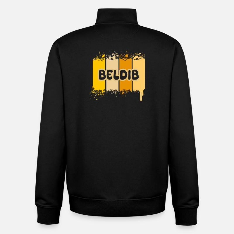 Beldib - Unisex Organic Zip Sweatshirt von Stanley/Stella - Schwarz