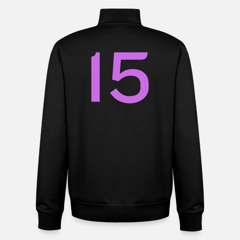 15 - Unisex Organic Zip Sweatshirt von Stanley/Stella - Schwarz