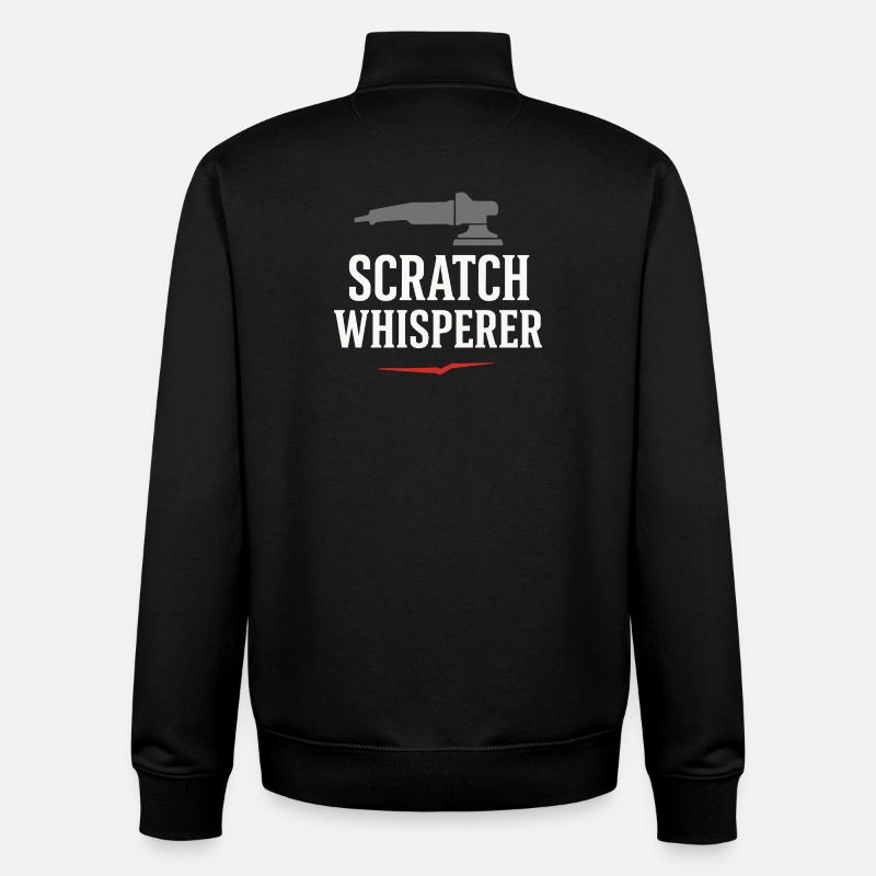 Auto Detailer Buffer Pro Paint - Unisex Organic Zip Sweatshirt von Stanley/Stella - Schwarz