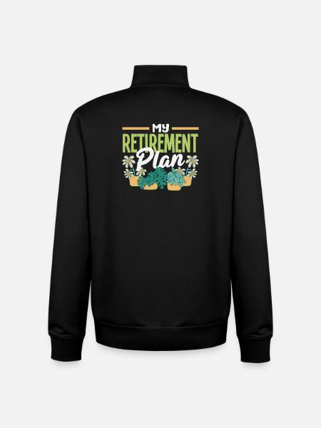 Garten- Und Pflanzenliebhaber Geschenke - Unisex Organic Zip Sweatshirt von Stanley/Stella - Schwarz