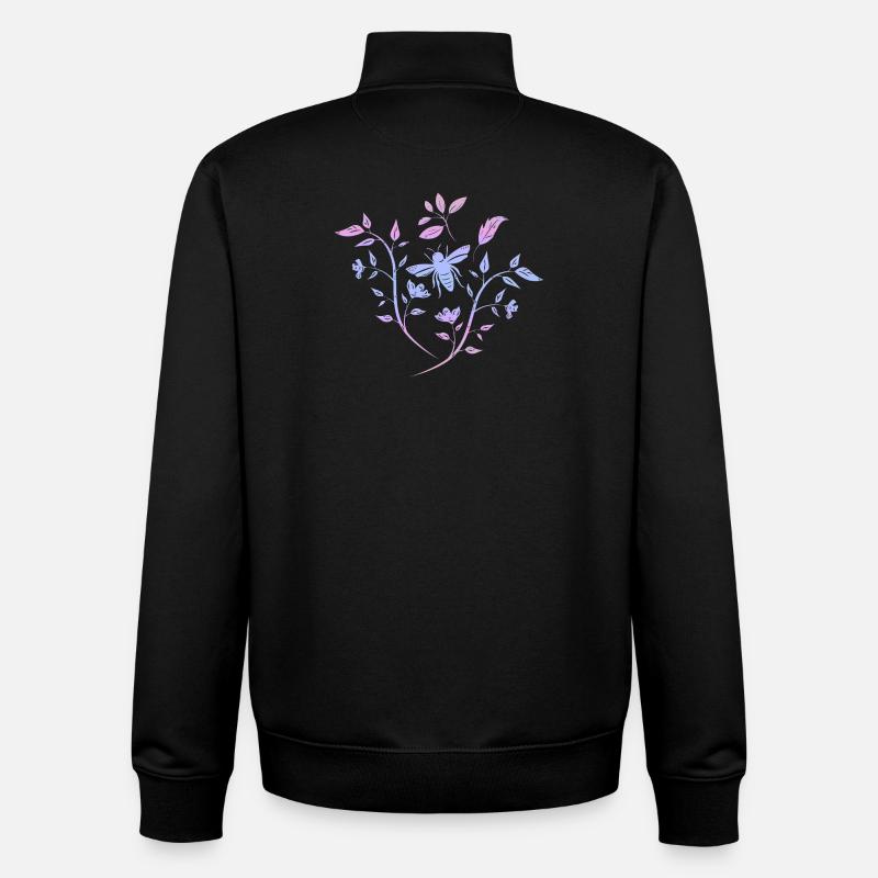 Spring - Unisex Organic Zip Sweatshirt von Stanley/Stella - Schwarz