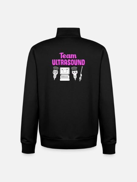 Ultrasonic Technician Ultrasonic Technician - Unisex Organic Zip Sweatshirt by Stanley/Stella - black